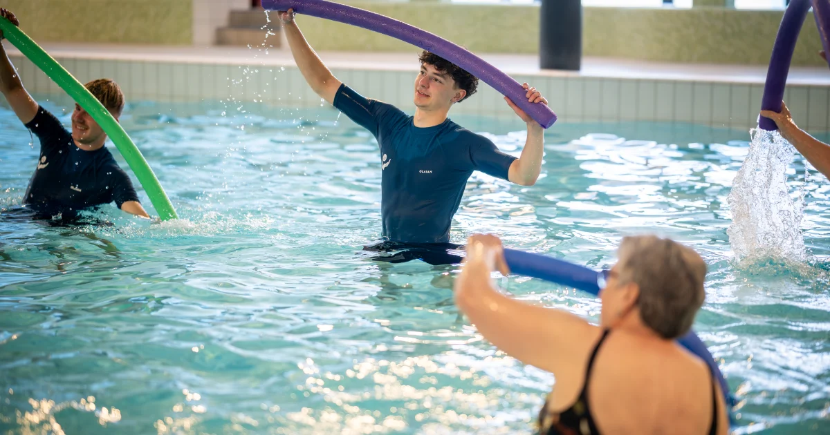 Hydrotherapie in Heerlen: bewegen in water bij Vitaliteitshuis Wijkel Groep